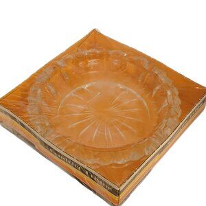 Glass Ashtray Luminarc Prisme Made in France by J.G. Durand & Cie, Circa 1970s